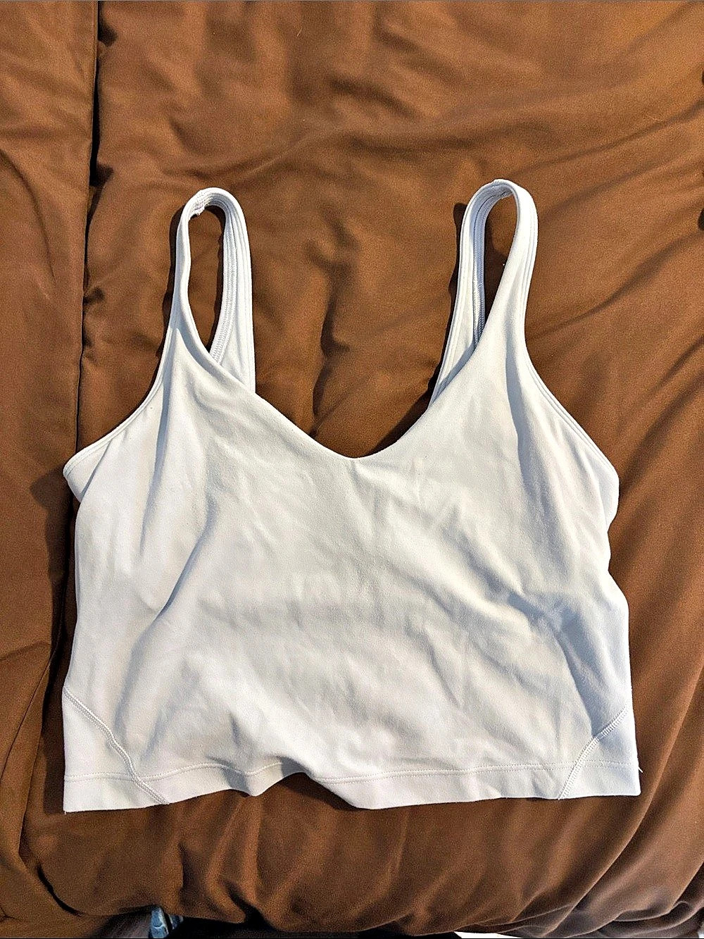 lululemon Align™ Twist-Strap Cropped Tank Top White